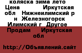 коляска зима лето › Цена ­ 4 000 - Иркутская обл., Нижнеилимский р-н, Железногорск-Илимский г. Другое » Продам   . Иркутская обл.